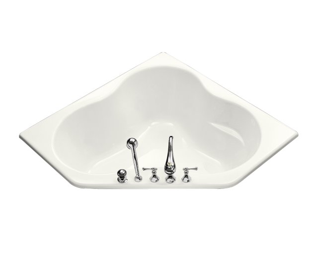 Kohler K-1155-0; 5454 Corner bath; in White