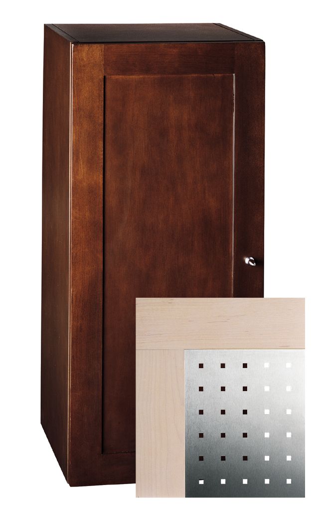 Kohler K-3107-ST Tellieur(R) 31"" tall storage case with vented steel door insert