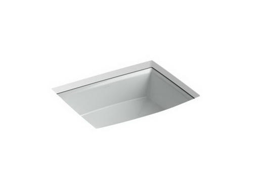 Kohler K-2355-95; Archer (TM) undercounter lavatory; in Ice Grey