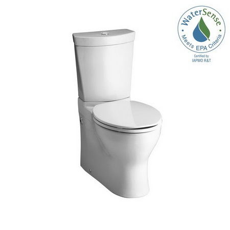 Kohler K-3654 Persuade(TM) two-piece elongated toilet with Dual Flush Technology less seat