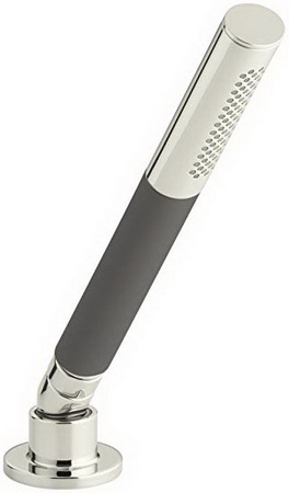 Kohler K-10257-GR-CP; Shift (TM) ellipse multifunction handshower with grey handles; in Polished Chrome; Discontinued Product