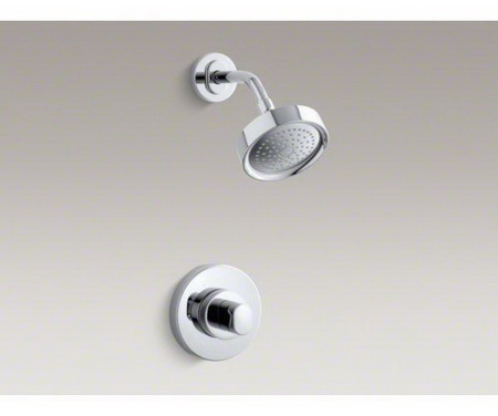 Kohler K-T10056-9-CP Oblo(TM)Rite-Temp(R) pressure-balancingshower faucet trim valve notincluded; Discontinued Product