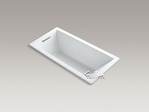 Kohler K-1822-VBW; Underscore (R); 66"" x 32"" drop-in VibrAcoustic (R); bath with Bask (TM); heated surface repair replacement technical part breakdown