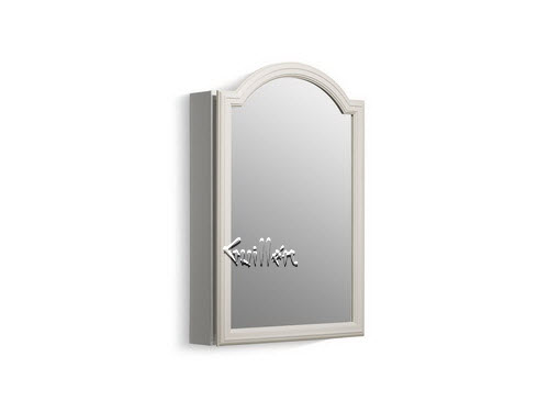 Kohler K-CB-CLW2030DAW; Devonshire(R); 20"" w x 29-1/2"" h white enameled aluminum single-door medicine cabinet; in Not Applicable; Discontinued Product
