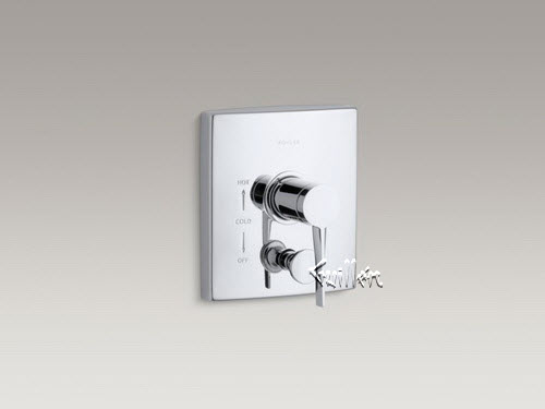 Kohler K-T14779-4-CP; Stance (R); Rite-Temp (R) valve trim; in Polished Chrome; Discontinued Product
