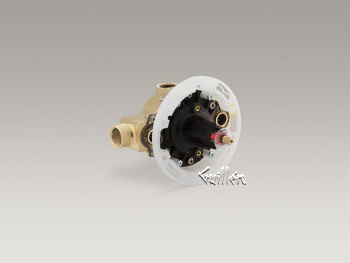 Kohler K-2971-KS; HiFlow Rite-Temp ; High flow Rite-Temp (R) pressure balancing valve with stops repair replacement technical part breakdown