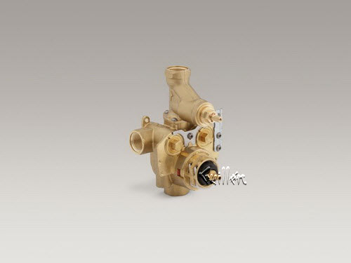 Kohler K-2976-KS; Mastershower (R) ; XVII 3/4"" thermostatic valve with integral volume control and stops repair replacement technical part breakdown
