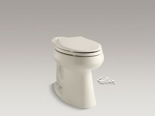 Kohler K-4373; Highline (R); Comfort Height (R) elongated bowl 10"" rough-in repair replacement technical part breakdown