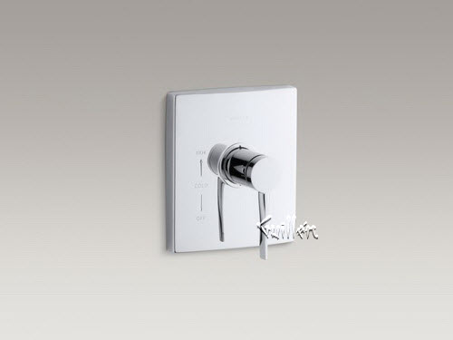 Kohler K-T14780-4-CP; Stance (R); Rite-Temp (R) Valve Trim; in Polished Chrome; Discontinued Product