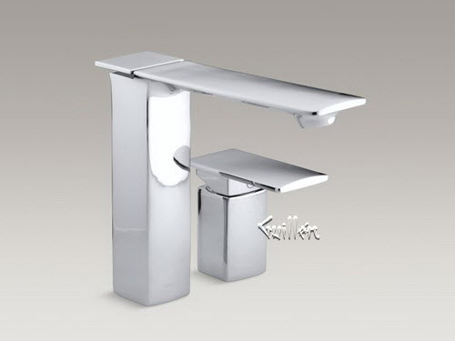 Kohler K-14774-4; Stance (R) ; single-control bath- or deck-mount faucet repair replacement technical part breakdown