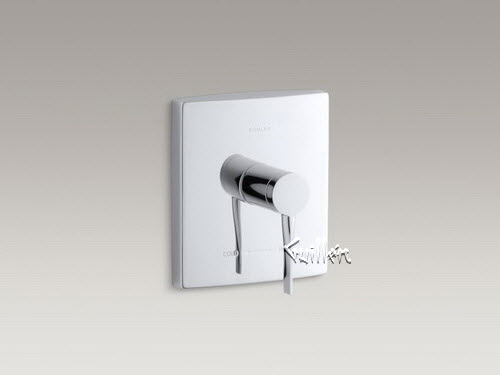 Kohler K-T14781-4-CP; Stance (R); thermostatic valve trim; in Polished Chrome; Discontinued Product