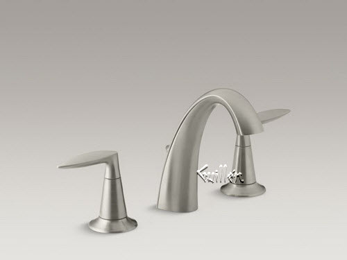Kohler K-45102-4; Alteo (R) ; widespread bathroom sink faucet with lever handles repair replacement technical part breakdown