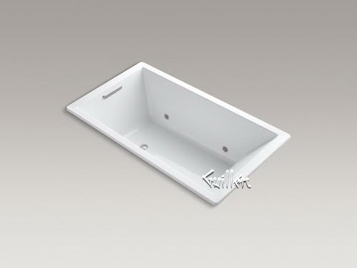 Kohler K-1173-VBCW; Underscore (R); 66"" x 36"" drop-in VibrAcoustic (R); bath with Bask (TM); heated surface and chromatherapy repair replacement technical part breakdown