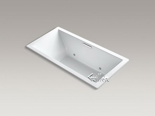 Kohler K-1835-VBCW; Underscore (R); 72"" x 36"" drop-in VibrAcoustic (R); bath with Bask (TM); heated surface and chromatherapy and center drain repair replacement technical part breakdown