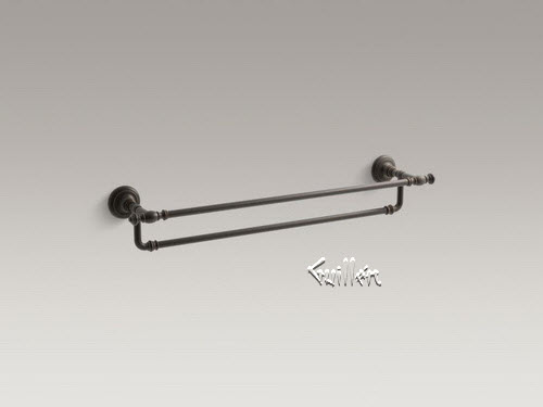 Kohler K-72570; Artifacts (R) ; 24"" double towel bar repair replacement technical part breakdown