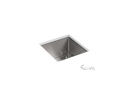 Kohler K-5287; Strive (TM); 15"" x 15"" under-mount bar sink with basin rack repair replacement technical part breakdown
