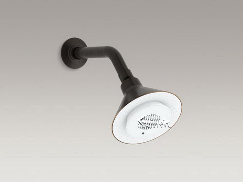 Kohler K-9245; Moxie (R) ; 2.5 gpm single-function showerhead with wireless speaker repair replacement technical part breakdown