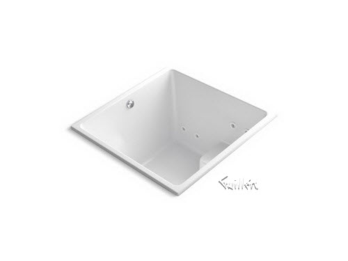 Kohler K-1969-XH2G; Underscore (R); 48"" x 48"" drop-in whirlpool + BubbleMassage (TM) Air Bath repair replacement technical part breakdown