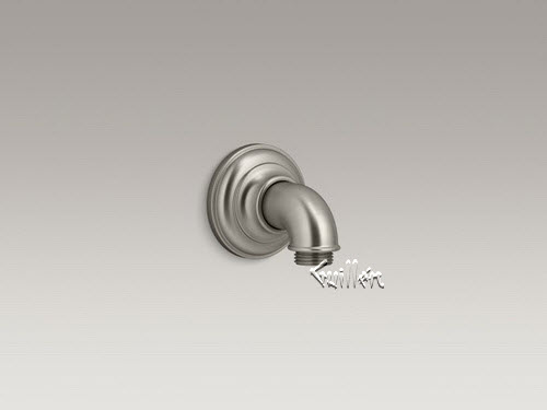 Kohler K-72796-BN; Artifacts (R); wall-mount supply elbow; in Vibrant Brushed Nickel