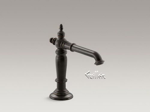 Kohler K-72760; Artifacts (R) ; bathroom sink spout with Column design repair replacement technical part breakdown