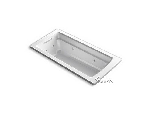 Kohler K-1949-H; Archer (R); 66"" x 32"" drop-in whirlpool with reversible drain and heater repair replacement technical part breakdown