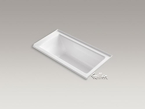 Kohler K-1947-GRF; Archer (R); 60"" x 30"" alcove BubbleMassage (TM) Air Bath with tile flange and right-hand drain repair replacement technical part breakdown