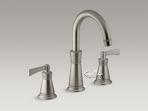 Kohler K-T45849-4; Archer (R) ; Archer (R); deck-mount bath faucet trim repair replacement technical part breakdown