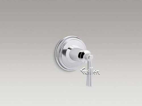 Kohler K-T45850-4-CP; Archer (R); transfer valve trim; in Polished Chrome; Discontinued Product