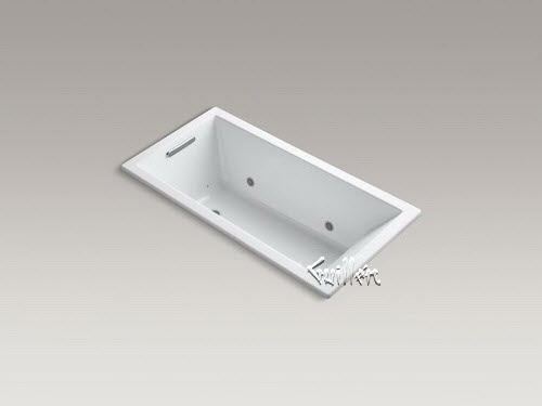 Kohler K-1167-GVBCW; Underscore (R); 60"" x 30"" drop-in VibrAcoustic (R); + BubbleMassage (TM) air bath with Bask (TM); heated surface and chromatherapy repair replacement technical part breakdown