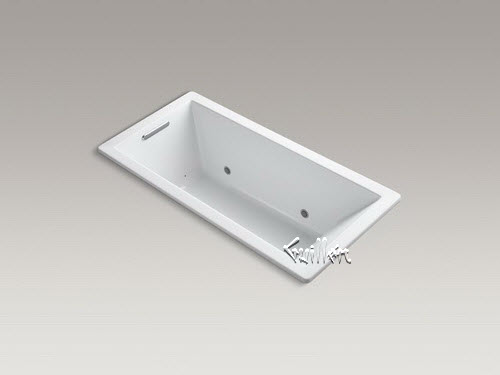 Kohler K-1822-GVBCW; Underscore (R); 66"" x 32"" drop-in VibrAcoustic (R); + BubbleMassage (TM) air bath with Bask (TM); heated surface and chromatherapy repair replacement technical part breakdown