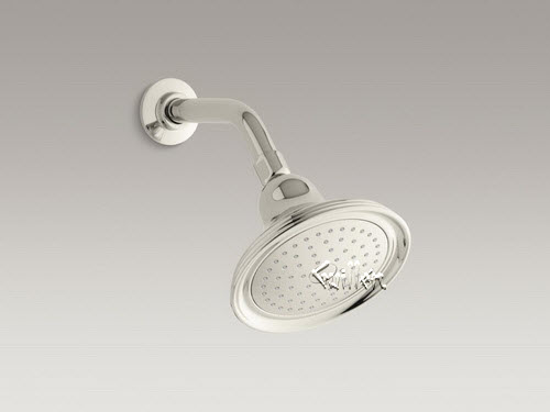 Kohler K-10391-AK; Devonshire (R) ; 2.5 gpm single-function wall-mount showerhead with Katalyst (R) air-induction spray repair replacement technical part breakdown