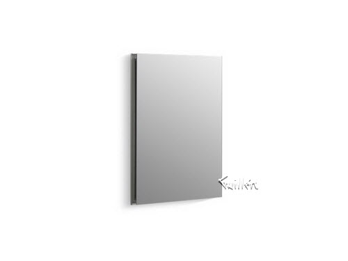 Kohler K-99889; 16"" W x 20 ""H aluminum single-door cabinet with mirrored door repair replacement technical part breakdown