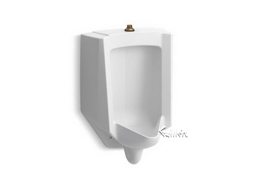 Kohler K-4991-ET; Bardon (TM); High-Efficiency Urinal (HEU) washout wall-hung 0.125 gpf to 1.0 gpf top spud repair replacement technical part breakdown