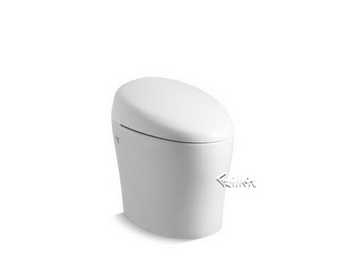Kohler K-4026; Karing (TM); skirted one-piece elongated 1.28 gpf toilet with integrated bidet technology repair replacement technical part breakdown