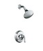Kohler K-T10276-4A Forte(R) Rite-Temp(R) pressure-balancing shower faucet trim with traditional lever handle valve not included