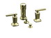 Kohler K-16238-4 Margaux(TM) bidet faucet with lever handles