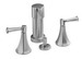 Kohler K-470-4C Memoirs(R) bidet faucet with Classic design and lever handles