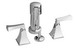 Kohler K-470-4V Memoirs(R) bidet faucet with Stately design and deco lever handles