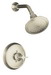 Kohler K-T465-3C Memoirs(R) Rite-Temp(R) pressure-balancing shower faucet trim with Classic design and cross handle valve not included